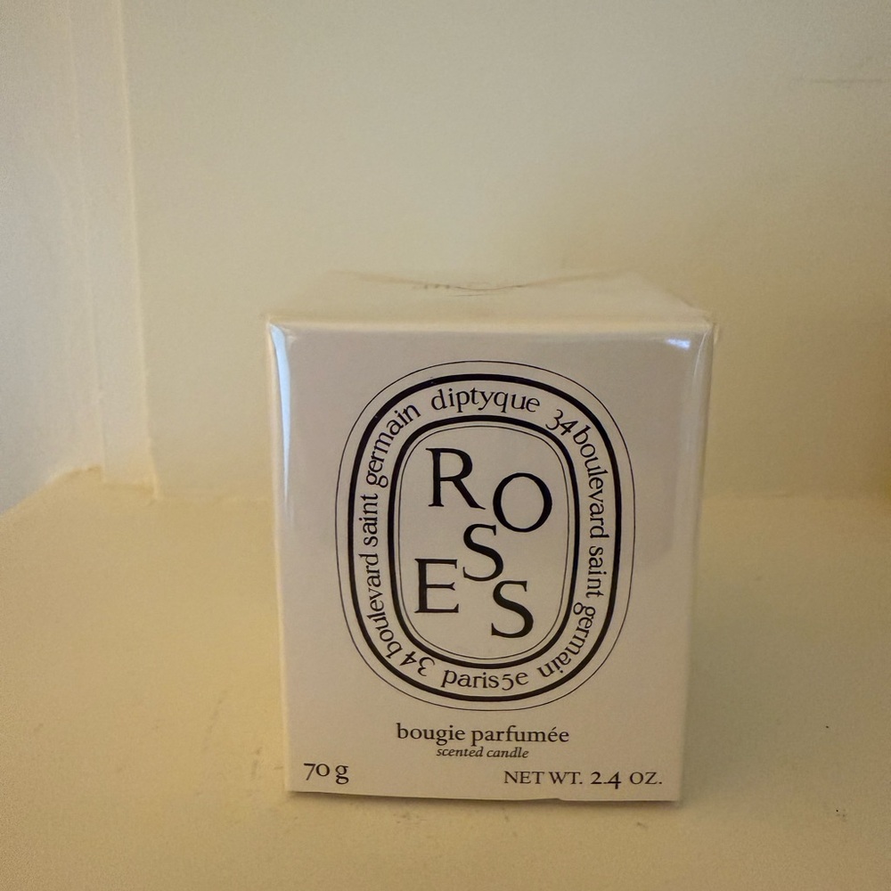 Diptyque White Scented Candle Box
